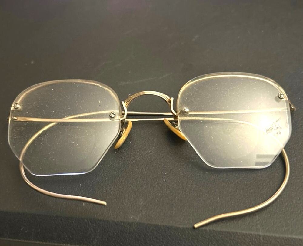 Vintage American Optical Eyeglasses 12K GF Bifocals